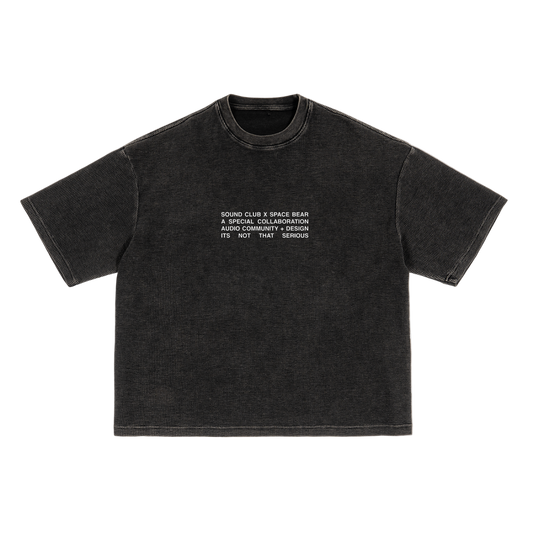 Space Bear x Sound Club Waffle Shirt 02