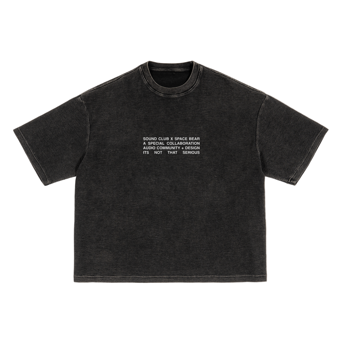 Space Bear x Sound Club Waffle Shirt 02