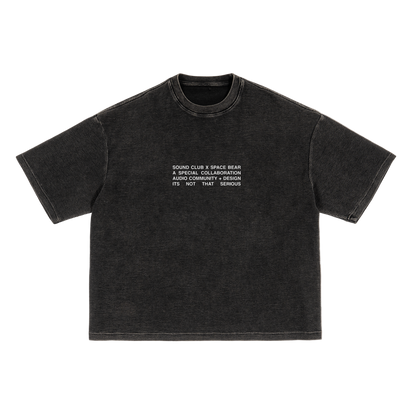 Space Bear x Sound Club Waffle Shirt 02