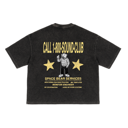 Space Bear x Sound Club Waffle Shirt 02