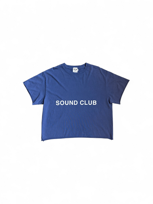 Blue "Festy" Tee (CROP!!)